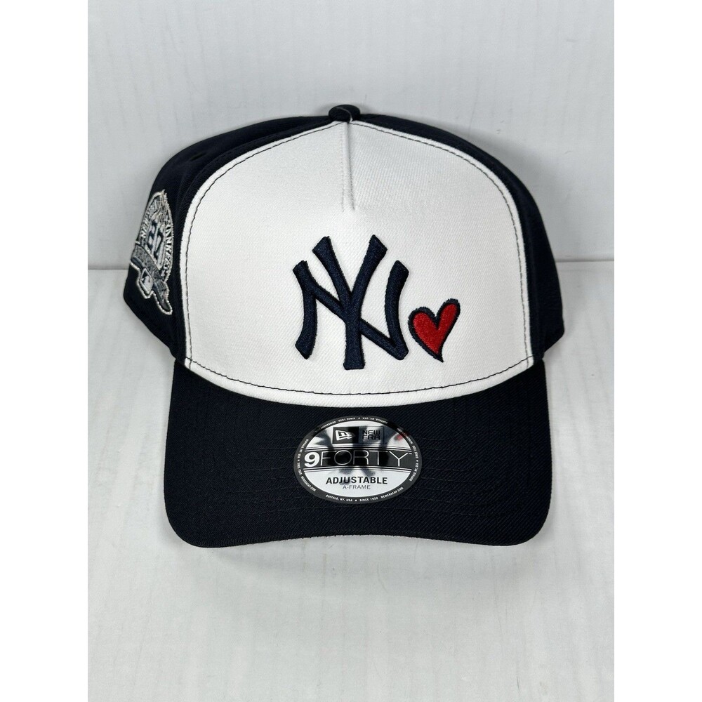New Era New York Yankees Hearts MLB 9FORTY Blue 27 World Champs A-Frame Snapback